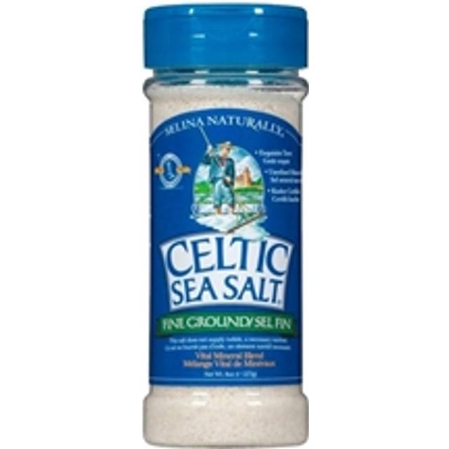 Celtic Sea Salt Light Grey Fine Ground Shaker 227 gram