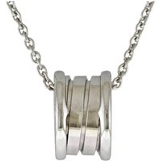 Womens Preloved Bzero1 Pendant Necklace Silver Wo - Grey - One Size