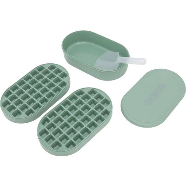 Ice Cube Trays Practical Large Capacity Ice Ball Maker Mold with Bucket Lid Scoop for Home