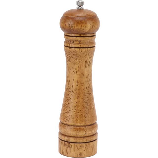 Wooden Pepper Grinder Professional Coarseness Adjustable Ceramic Grinding Core Salt Pepper Mill for Medium 4.75L