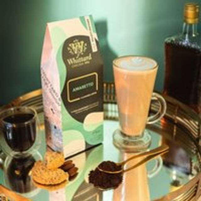 Amaretto Flavoured Ground Coffee - Brown