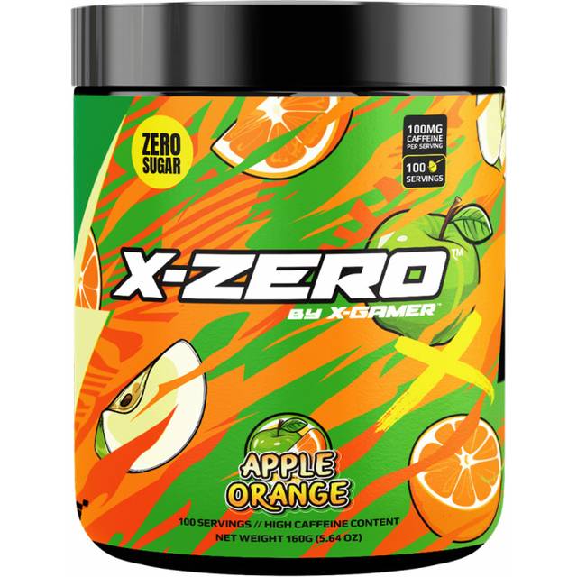 X-Gamer X-Zero Apple Orange - 100 Serveringar