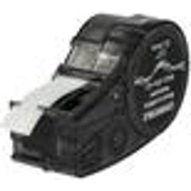 1x Label Tape compatible with Brady M210, M210-LAB, M211 Label Printer 12.7 mm, Black on White, Polyester - Vhbw