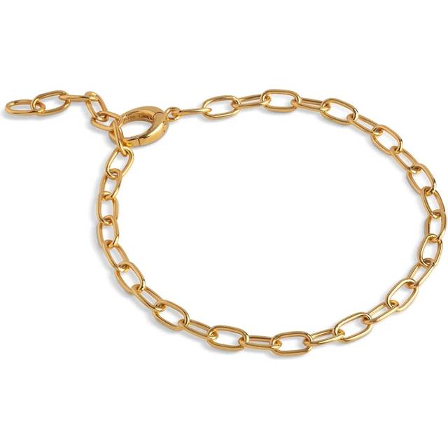 ENAMEL Copenhagen Medium Charm Bracelet, Gold