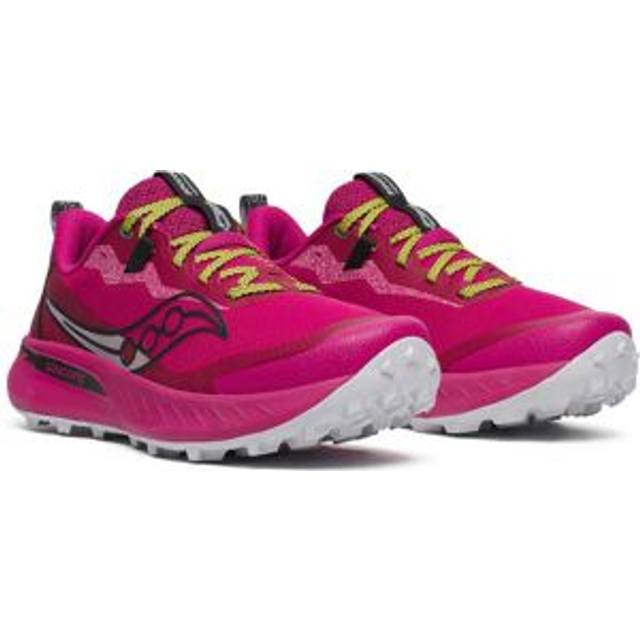 Saucony Peregrine 15 W Trailskor Magenta/Black, USL 7,5 (USL 7,5)