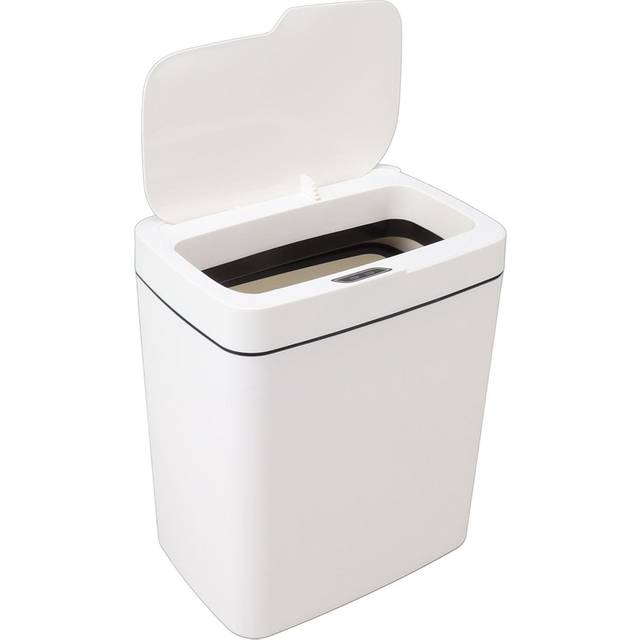 Automatic Trash Can 18L PP Motion Sensor Battery Type Smart Garbage Bin with Lid for Bathroom