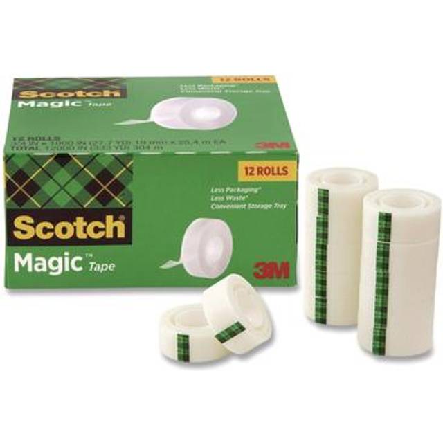 3M MMM810K12CP Scotch Magic Tape Cabinet Pack