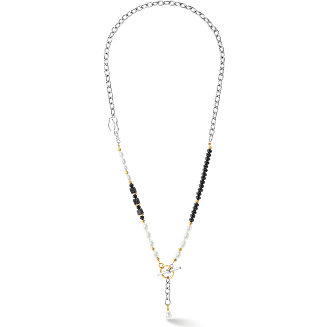 COEUR DE LION Art Deco Elegance Halskette Bicolor