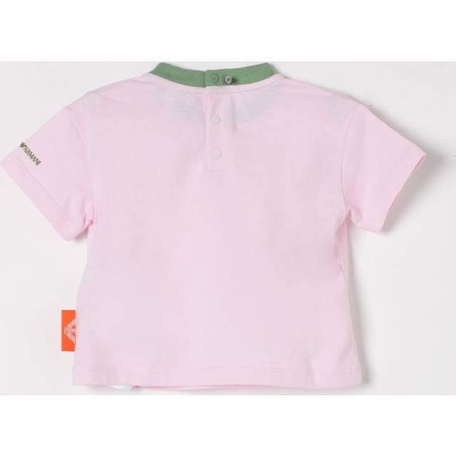 Emporio Armani Baby Girls Pink Manga Bear T-Shirt - 24 month