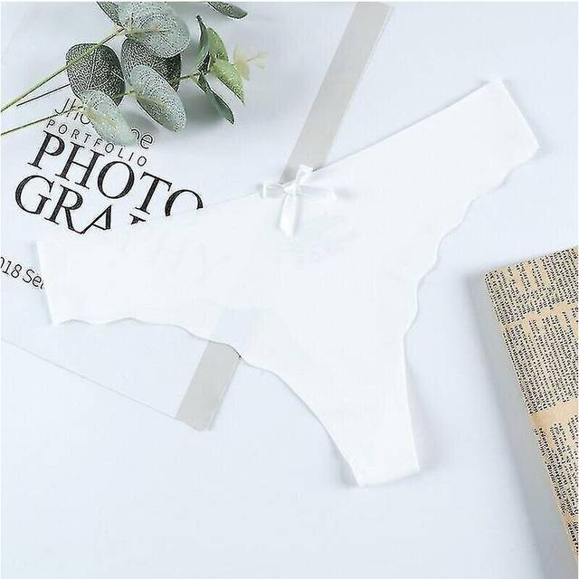 Hot Silk Sexy Women Thongs G String Seamless Panties Low-rise Ladies T-back Comfortable Lingerie For