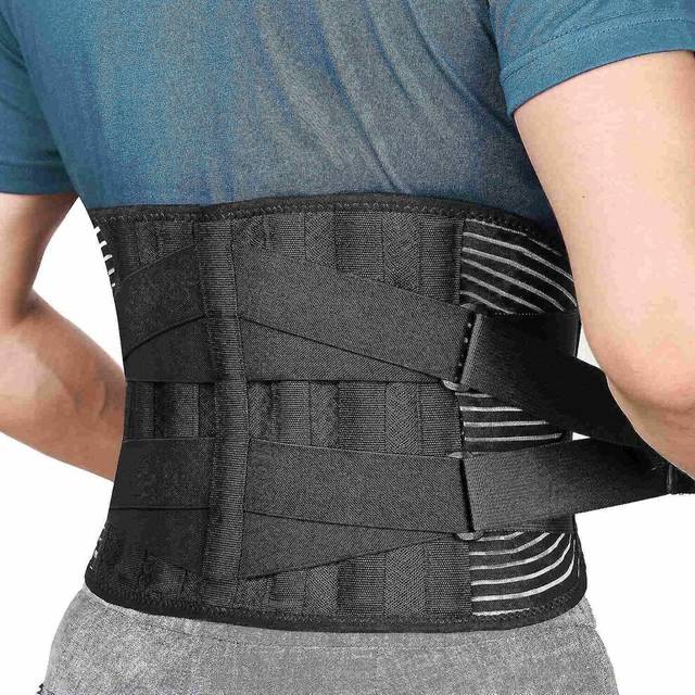 Back Braces For Lower Back Pain Relief With 6 Stays,with 16-hole Mesh(xxl)