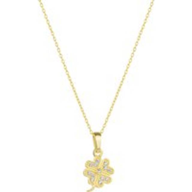 Four Leaf Clover Sterling Silver Necklace
