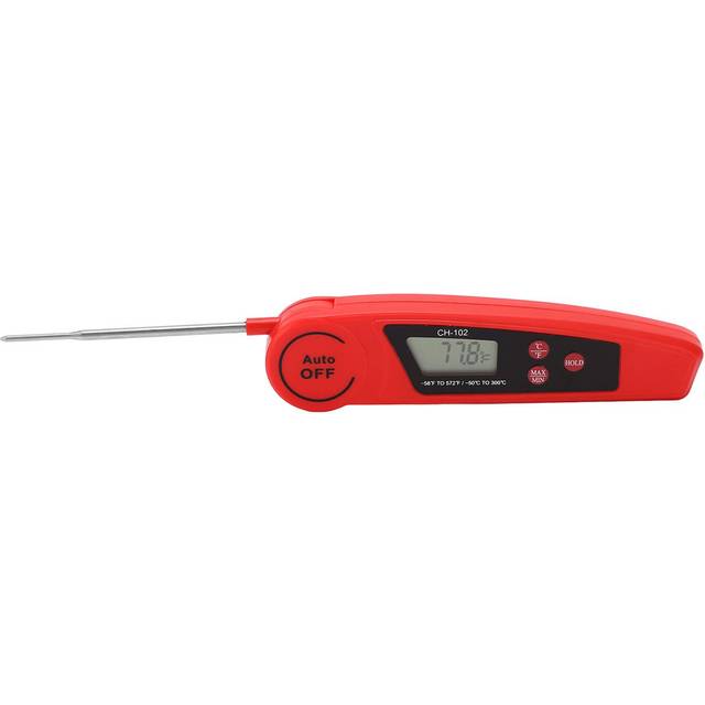 Digital Meat Thermometer 180 degrees  Foldable Probe 5S Measurement IP66 Waterproof Kitchen Instant Read