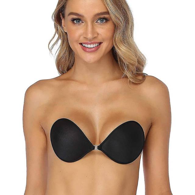 Push Up Strapless Self Adhesive Plunge Bra Invisible Backless Sticky Bras