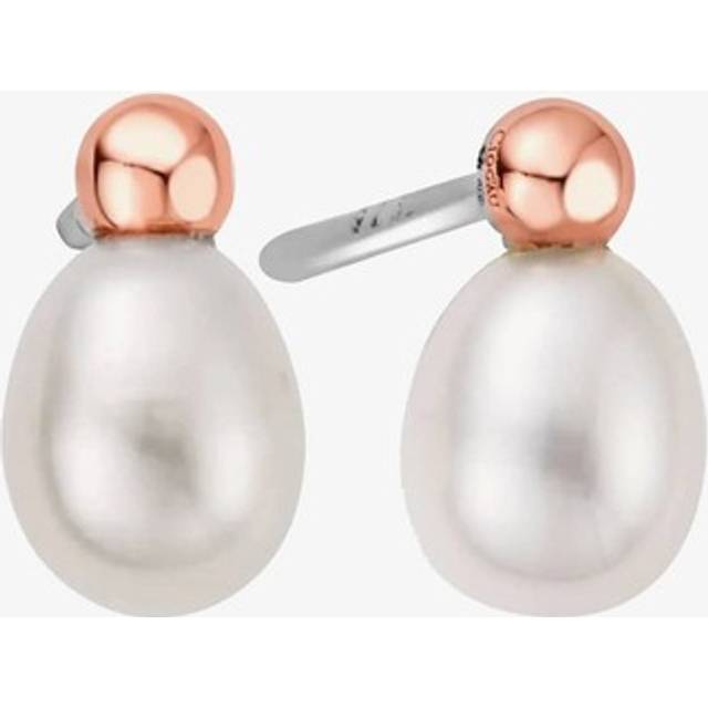 Clogau Welsh Beachcomber Stud Earrings 3SBCH0632 - Two Colour