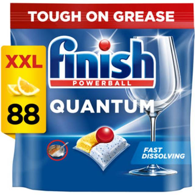 Finish Quantum All in One Dishwasher Tablets Lemon - 88 Tabs