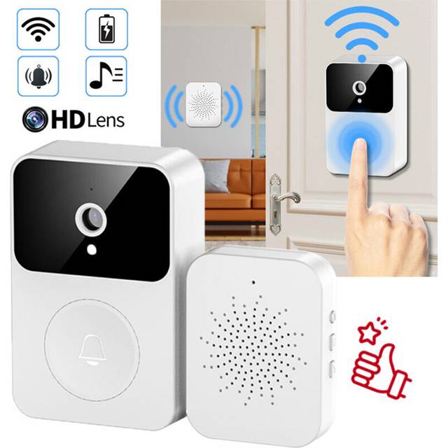 WiFi Video Doorbell Smart Wireless Security Door Bell Home Monitor Camera HD Night Vision Remote Intercom Apartment Door Phone