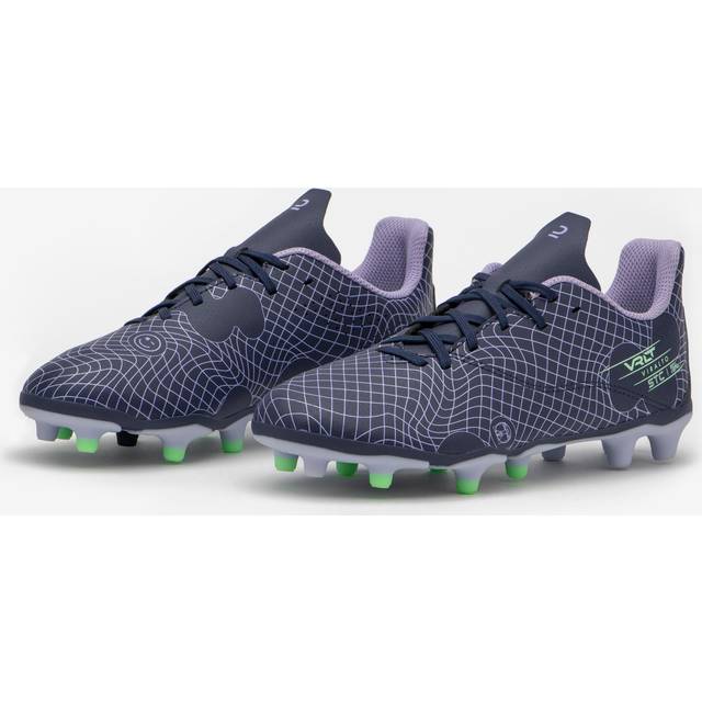 Kids' Lace-up Football Boots Viralto I Fg - Nebula - Blue/purple