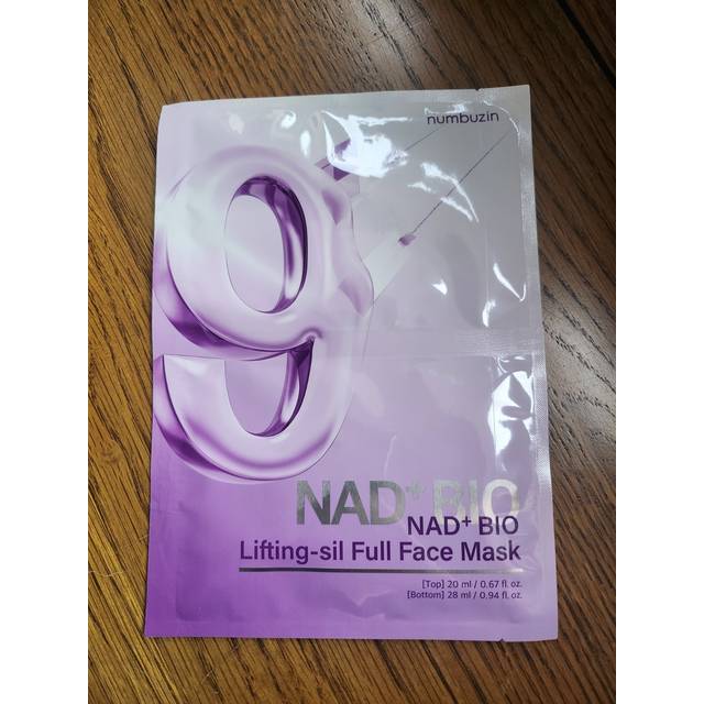 numbuzin - No.9 NAD Bio Lifting-sil Full Cover Facial Mask - 20ml+28ml