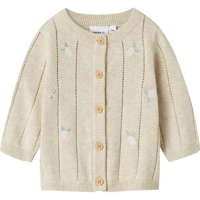 Organic Cotton Knitted Cardigan
