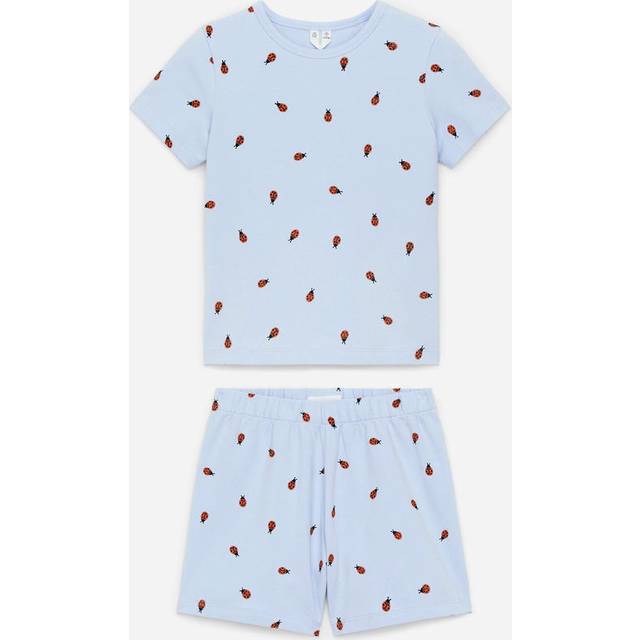 ARKET Short Jersey Pyjama Set -Blue, 134/140