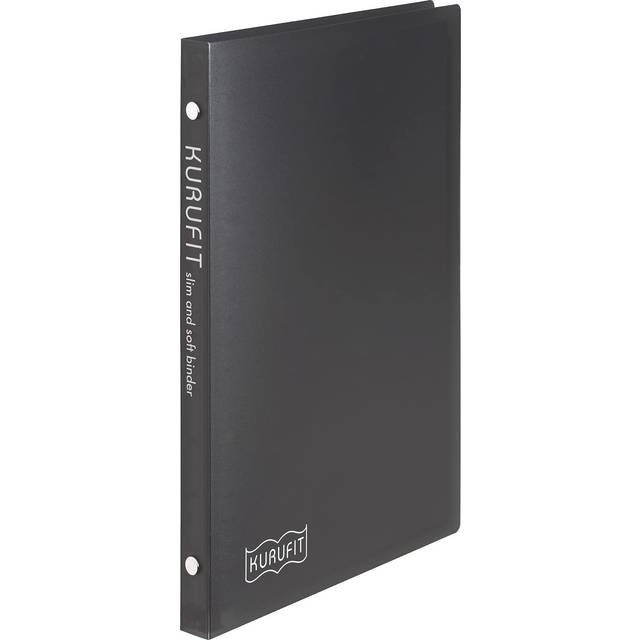 Maruman F091-05 Kurufit Loose Leaf Binder, A5, 20 Holes, Black
