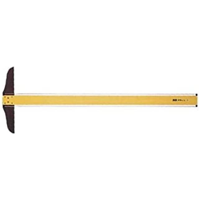 Uchida transparent T-shaped ruler, edges, 90cm, 1-806-2090