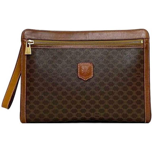 Celine Vintage Clutch Stl. - Kuvertväskor Från Magasin - Brown (L 20cm x W 27.5cm x D 5cm)
