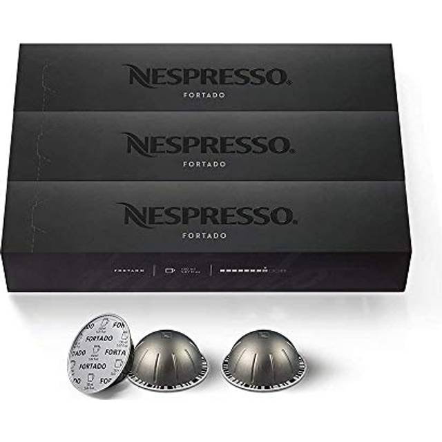 Nespresso VertuoLine Coffee Capsules, Fortado, 30 Count