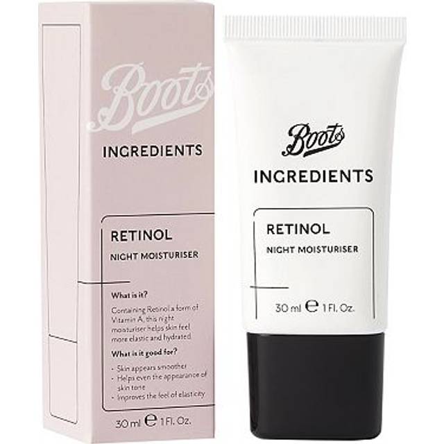 Boots Ingredients Retinol Night Moisturiser 30ml