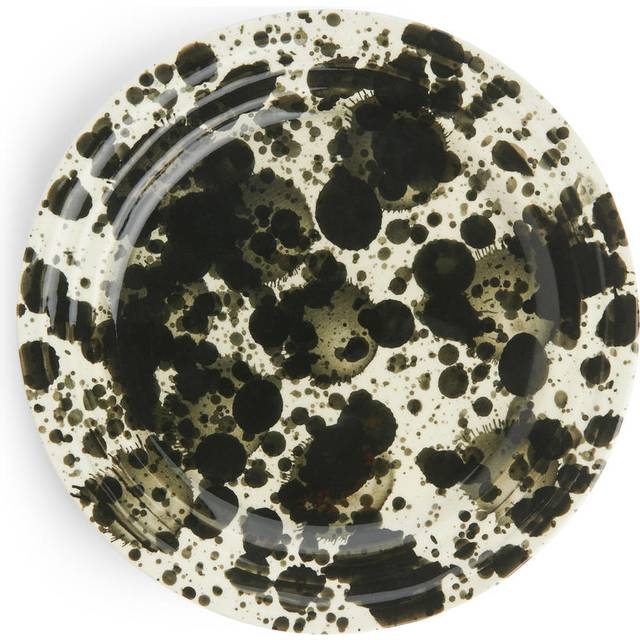 ARKET Ceramic Plate -Black, NOSIZE