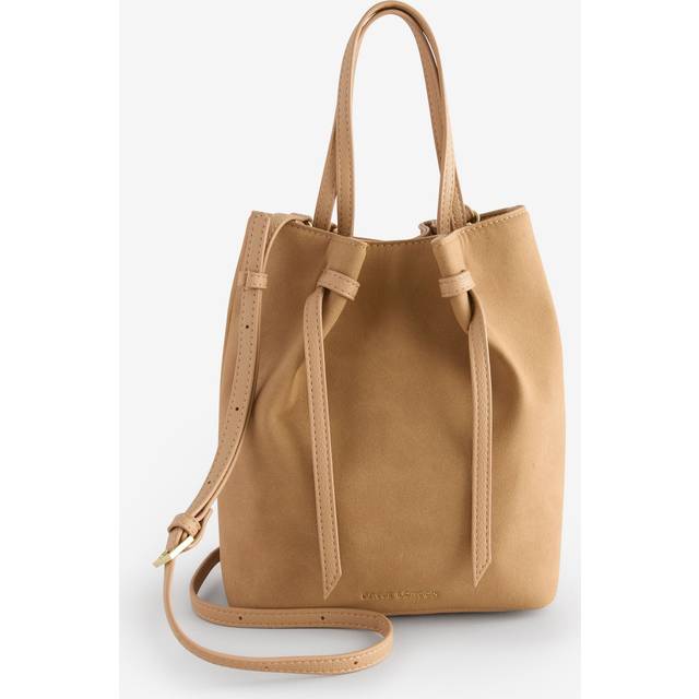 Katie Loxton Celina Suedette Bucket Bag In Camel Suedette, Beige, Women