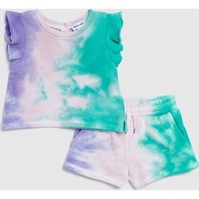 Infant Girl Snow Cone Tie Dye Set