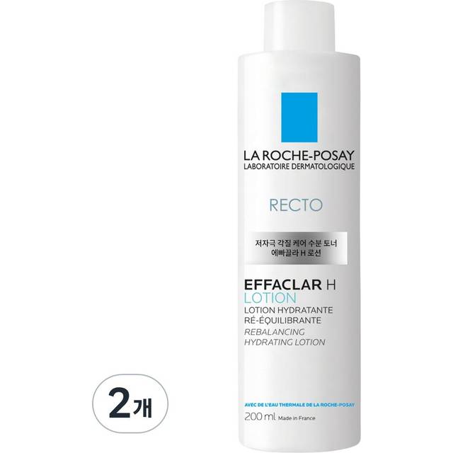 La Roche-Posay Effaclar H Toner, 200ml, 2 units