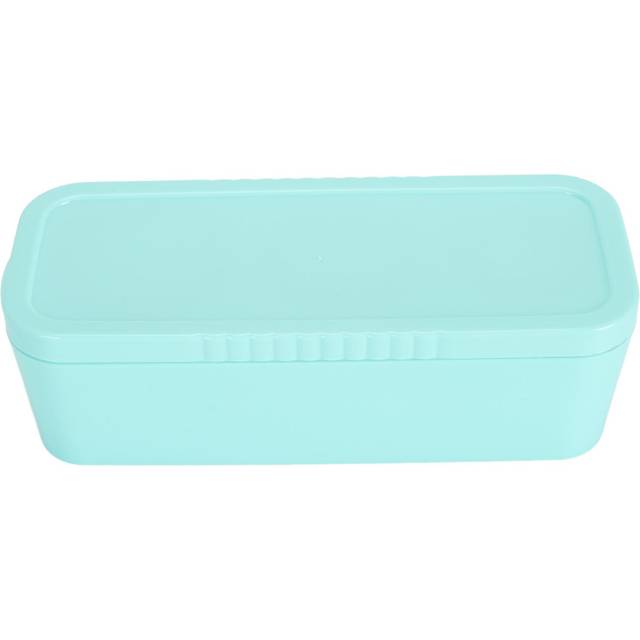 Ice Cube Tray for Tumbler Silicone Ice Maker for Making 3 Hollow Cylinder with Lid and Bin for L