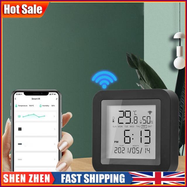 Smart Wifi Temperature and Humidity Sensor for Home Iot Device
