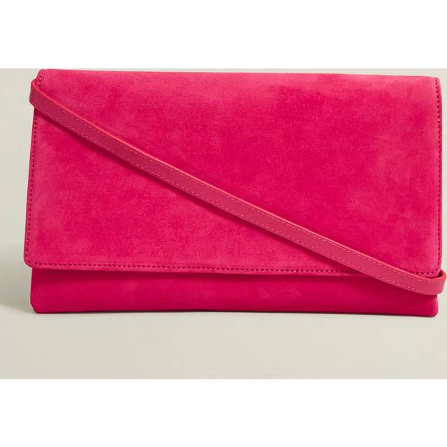 Hobbs Renata Suede Clutch Bag