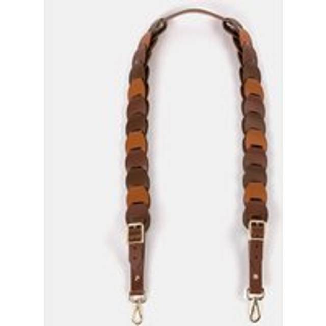 The Link Strap - Vintage Tri-Colour & Pale Gold Hardware - Vintage TriColour & Pale Gold Hardware - One Size