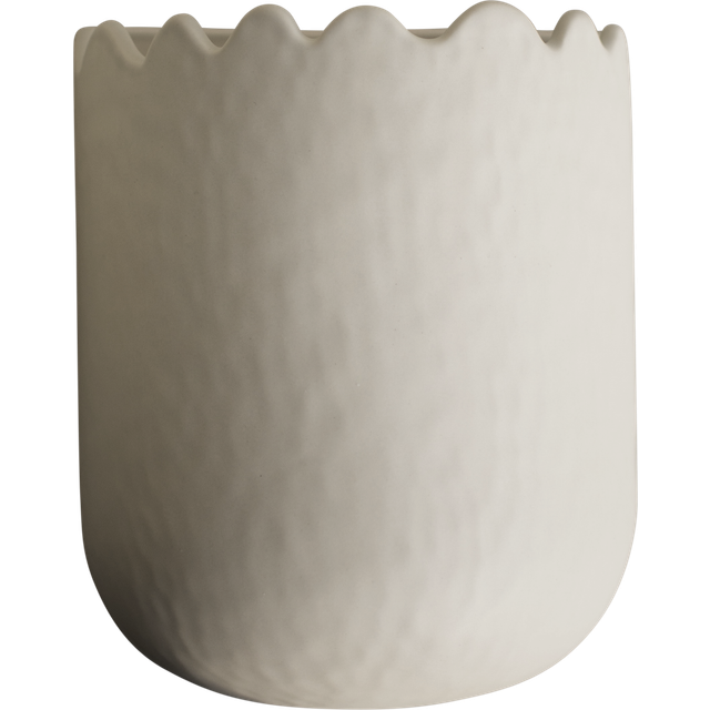 DBKD Flowery väggkruka 19 cm Creme - Beige