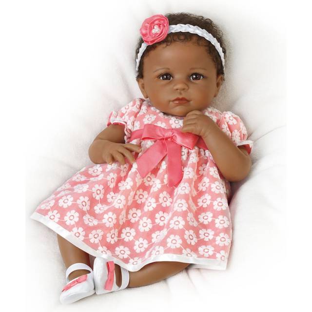 Serena's Sunday Best' African-American So Truly Real Baby Girl Doll