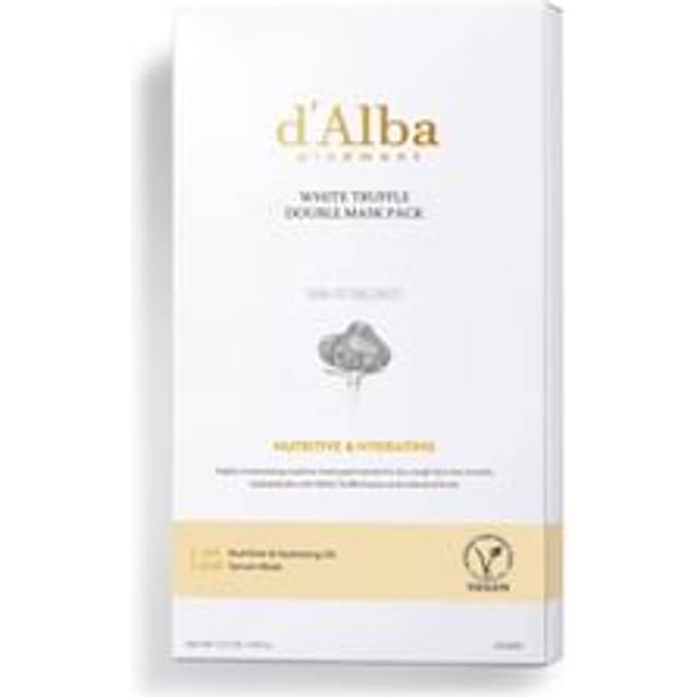 d'Alba - White Truffle Double Mask Pack Nutritive & Hydrating 32.5g x 4 sheets