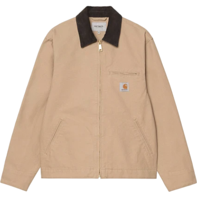 Jacket Carhartt WIP Detroit Jacket UNISEX Dusty H Brown/ Tobacco Rinsed XS (XS)
