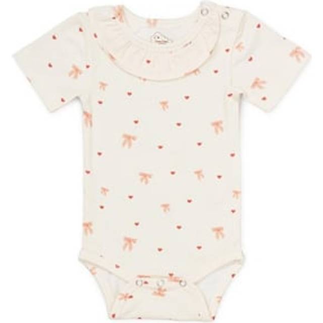 CAM CAM COPENHAGEN Short Sleeved Body Olivia |Kräm |62