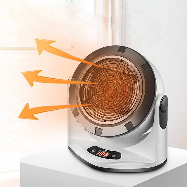 1000W Multifunctional Electric Heater Clothes Dryer 2 Speed 180mins Timing Function Household Warm Air Blower