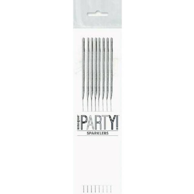 8 pcs sparkler cake topper