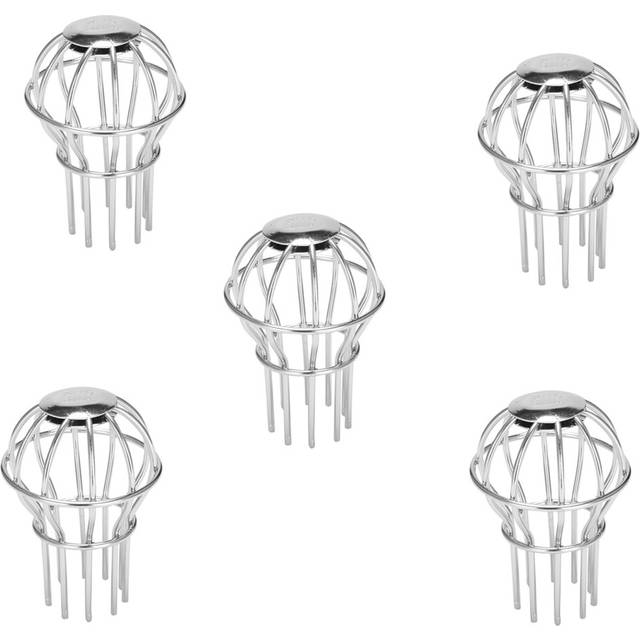 5X Drain Outdoor Roof Anti - Blocking Line Cap Round Net Cover Drainage Floor Line Leak Filter-50