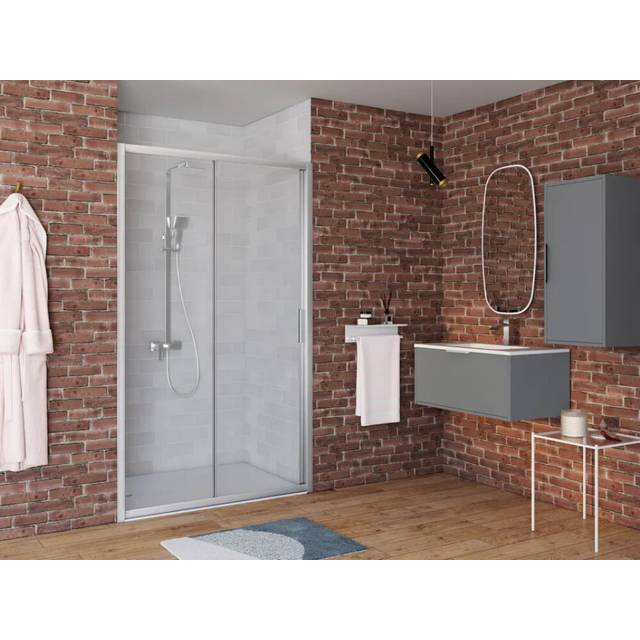 Duschdörr Allibert Laja Krom 131Cm