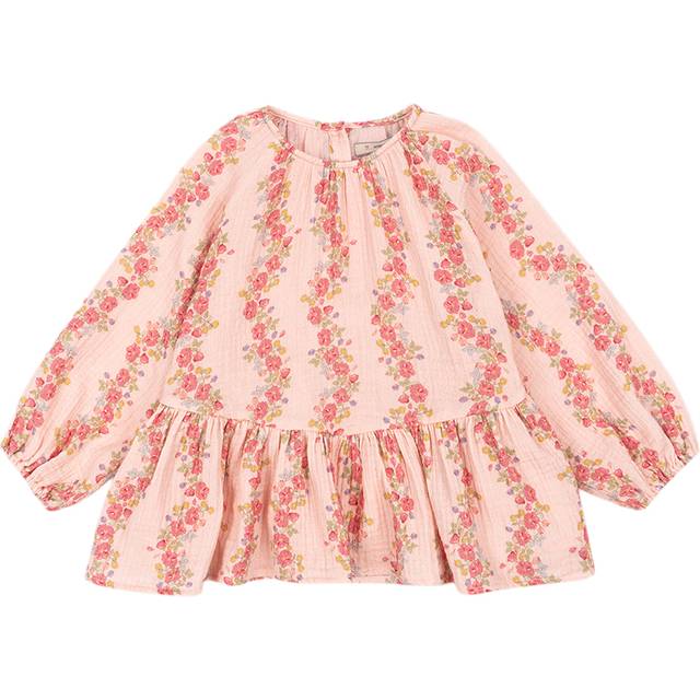Konges Sløjd GOTS Coco Blus Floria Pink | Rosa | 2 years