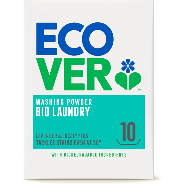 Ecover bio concentrated laundry detergent powder, laundry washing detergent, fre