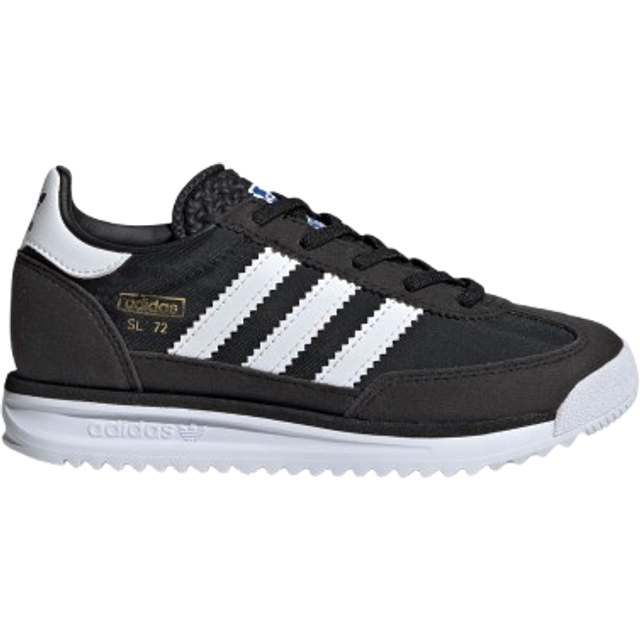 SL 72 RS Elastic Laces Shoes Kids - Core Black / Cloud White / Blue - 11.5K